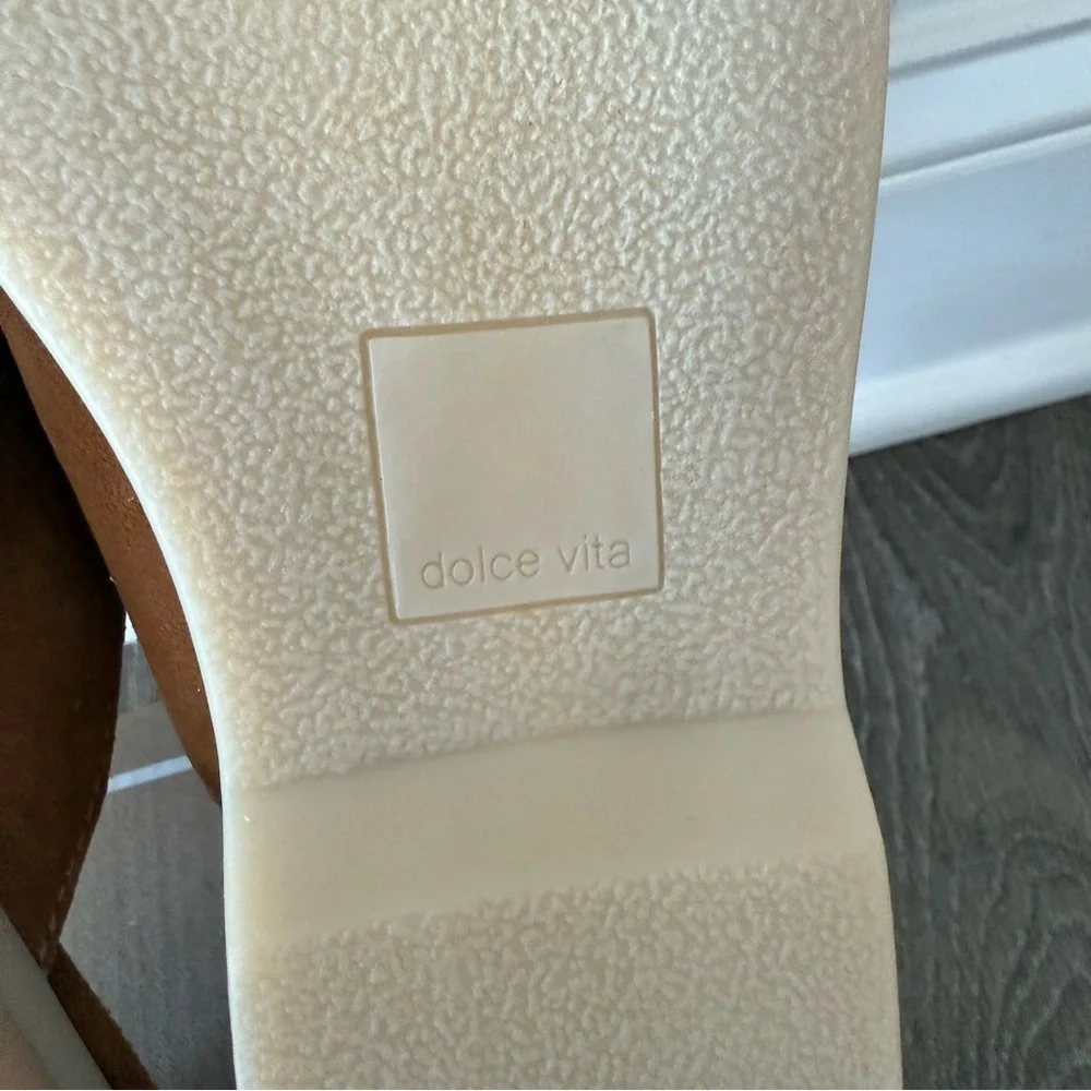 DOLCE VITA Dolce Vita Women's Lasail Loafer Brown Suede 10 - Picture 7 of 8